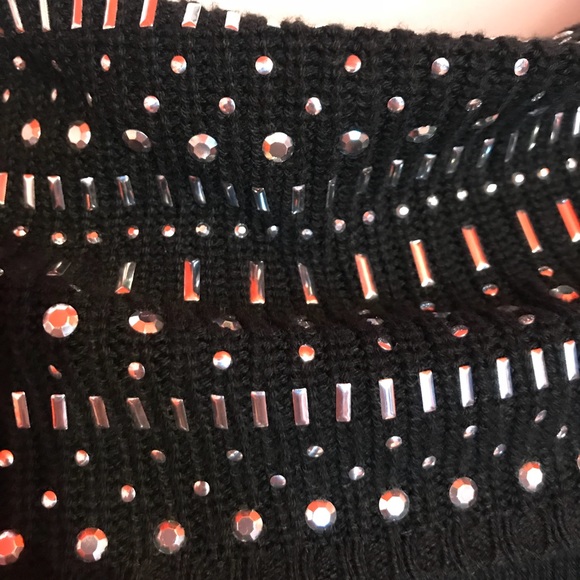 New York & Company Studded Cowl Neck Sweater - Picture 3 of 4